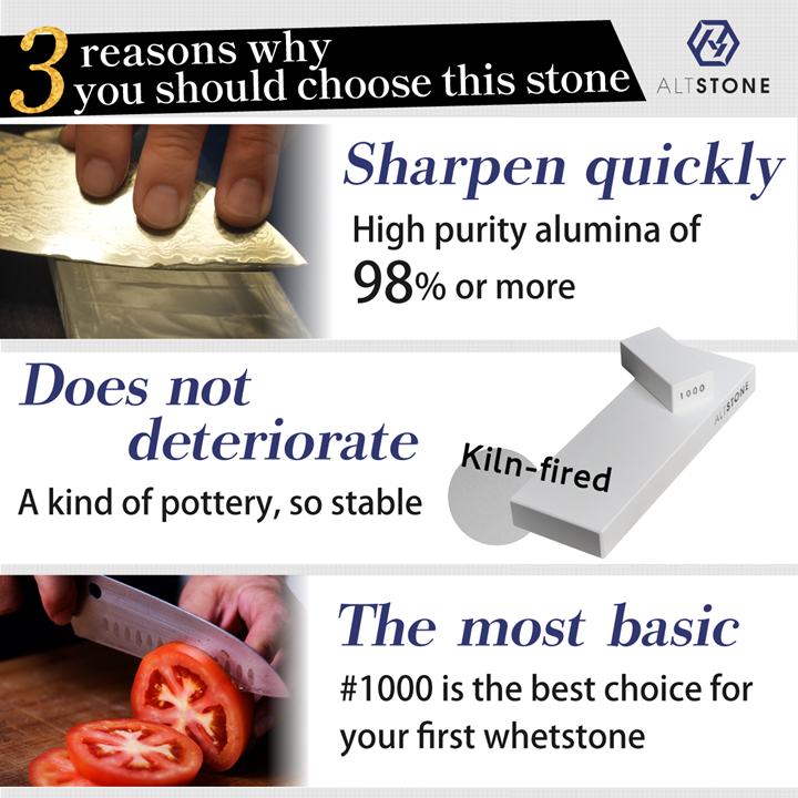 ALTSTONE FUKAMI Whetstone Sharpening stone without Nagura | Compact size | from JAPAN