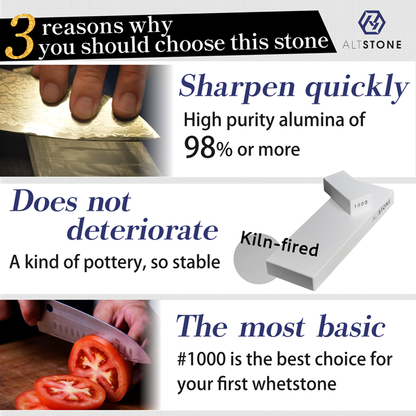 ALTSTONE FUKAMI Whetstone Sharpening stone without Nagura | Compact size | from JAPAN