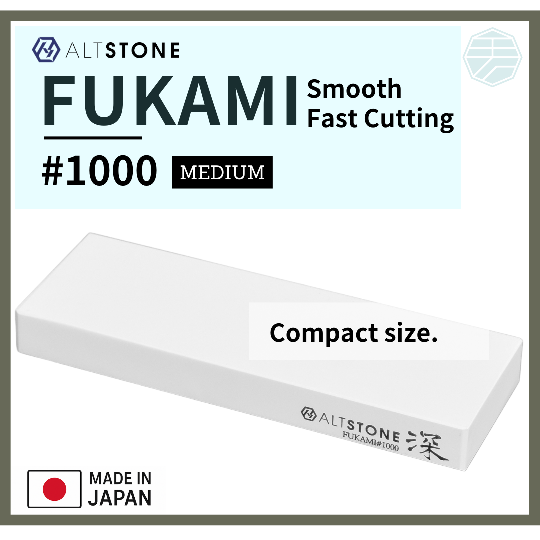 ALTSTONE FUKAMI Whetstone Sharpening stone without Nagura | Compact size | from JAPAN