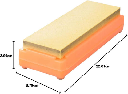 SHAPTON Kuromaku Orange #1000 Medium Grit Whetstone – Made in Japan Ceramic Sharpening Stone with Case from Japan